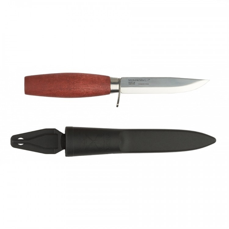 фото Нож с фиксированным лезвием classic 611, углеродистая сталь, рукоять береза mora