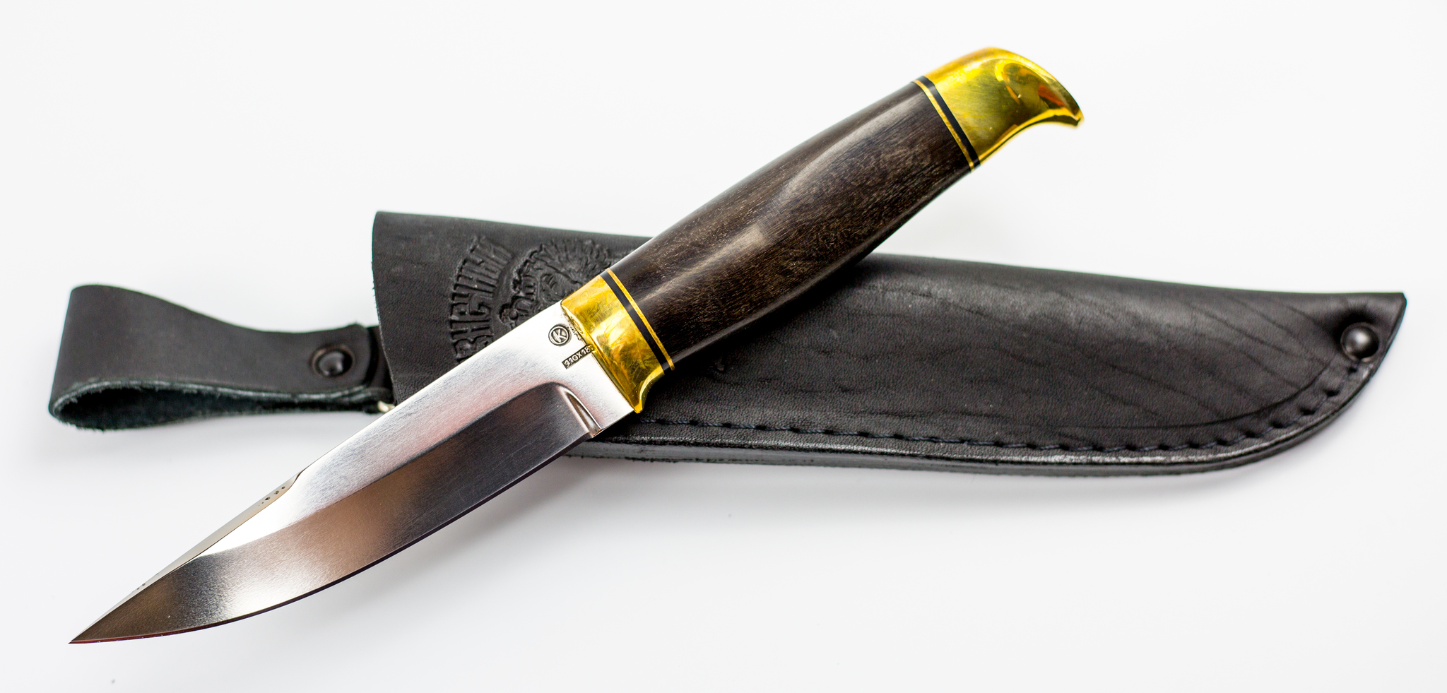 фото Нож финский, сталь 110х18, рукоять граб ножи крутова