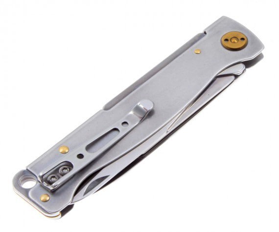 Складной нож SanRenMu Partner Scissors, сталь 12C27, рукоять сталь - фото 2