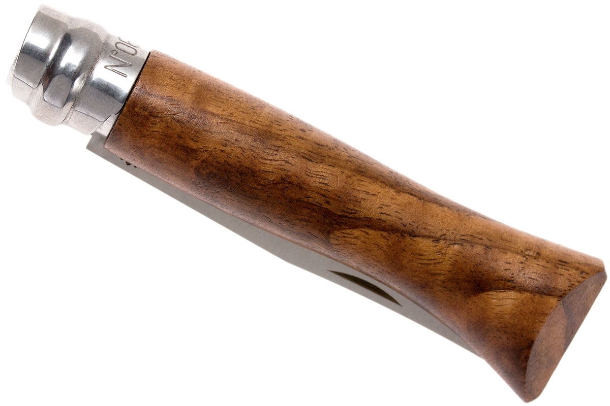 Нож складной Opinel №6 Walnut Tree, сталь Sandvik™ 12С27, рукоять орех, 002025 - фото 9