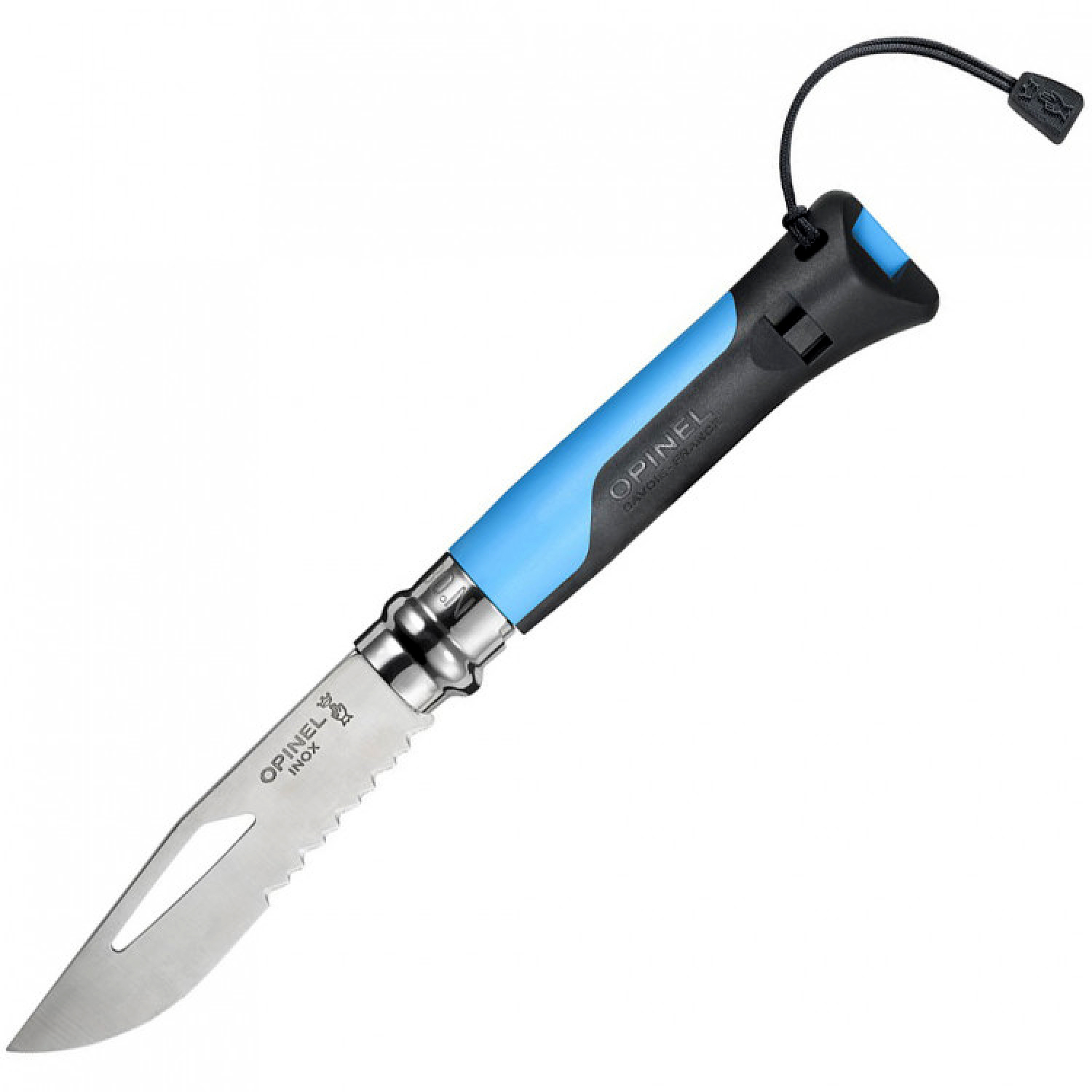 Складной Нож Opinel №8 VRI OUTDOOR EARTH, нержавеющая сталь Sandvik 12C27, синий, 001576 - фото 1