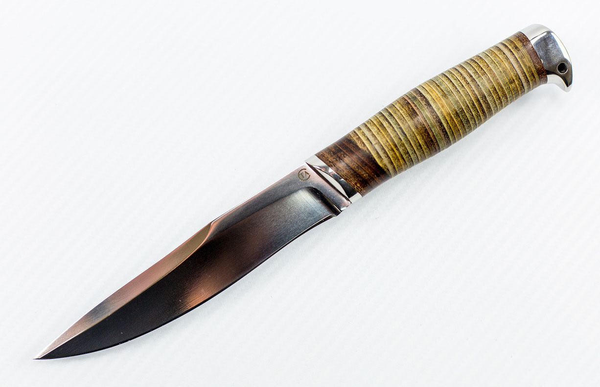 Нож Русак-2 в D2, кожа