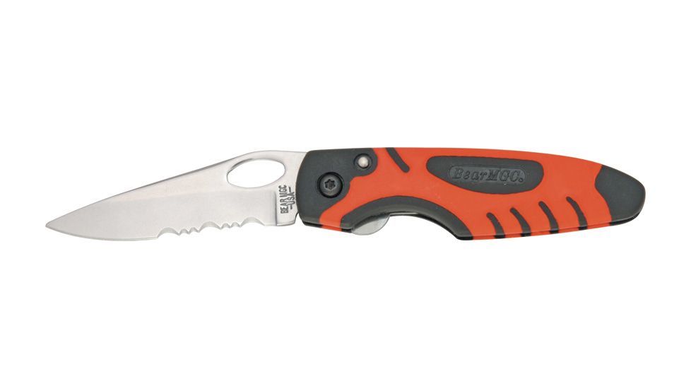 Складной нож Bear & Son Liner 3 1/2, красный - фото 3