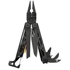Фото Мультитул Leatherman Signal Black 6.9 см, сталь 420HC, 19 функций