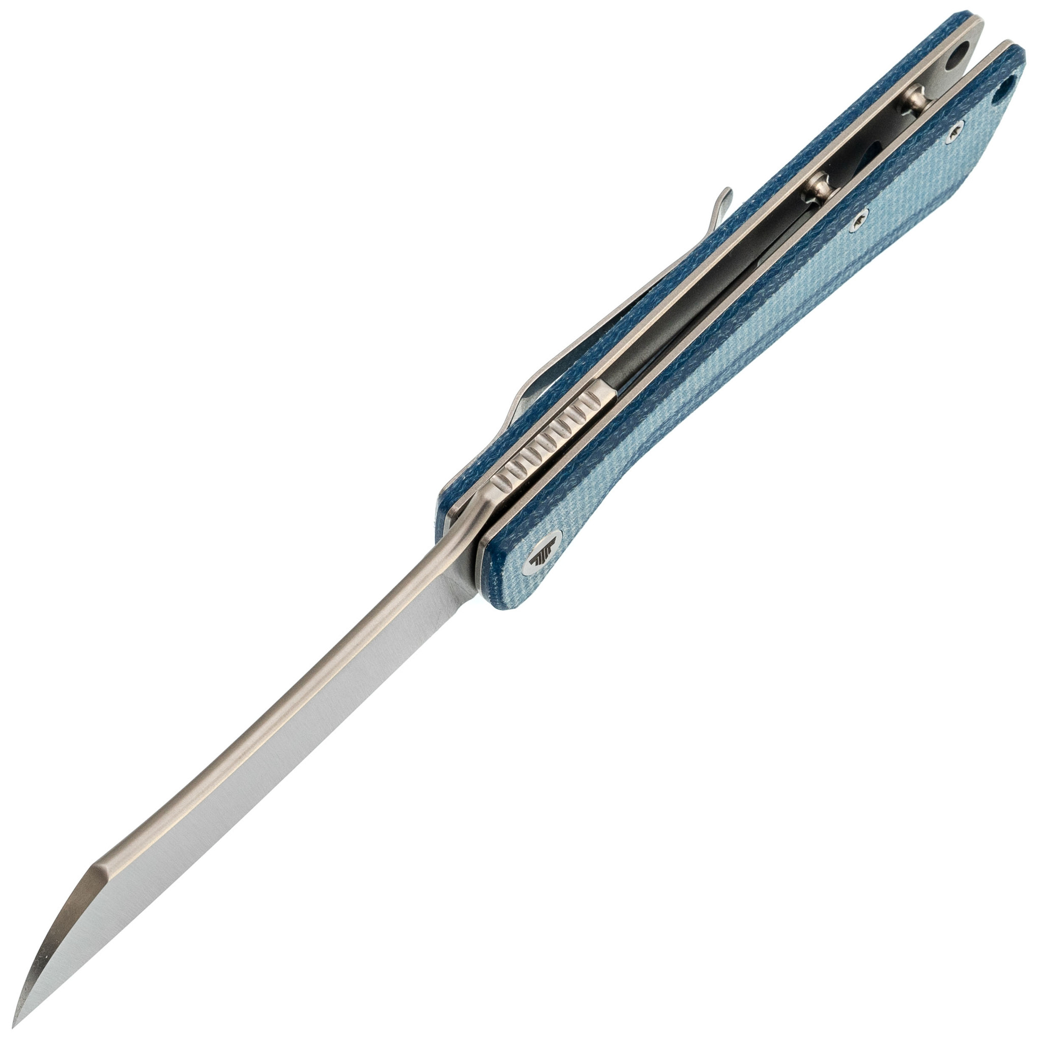 Складной нож Trivisa Norma-04L, сталь 14C28N, рукоять микарта - фото 2