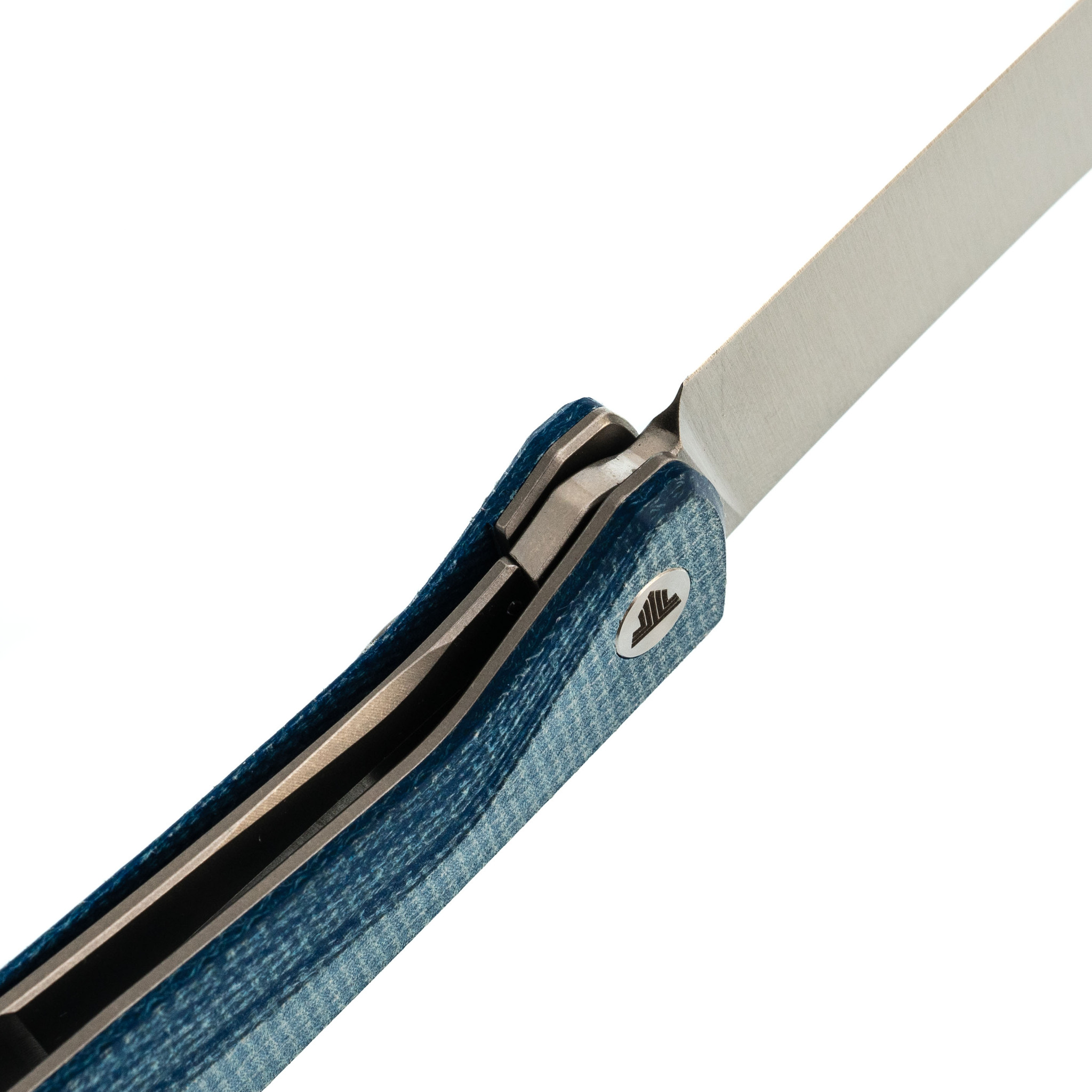 Складной нож Trivisa Norma-04L, сталь 14C28N, рукоять микарта - фото 4