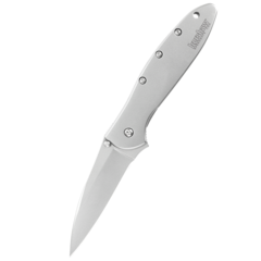 Фото Складной нож Leek - Kershaw 1660, сталь Sandvik™ 14C28N, рукоять нержавеющая сталь 410 Stainless Steel