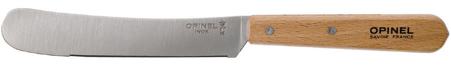 Нож столовый Opinel, деревянная рукоять, блистер, нержавеющая сталь - фото 2