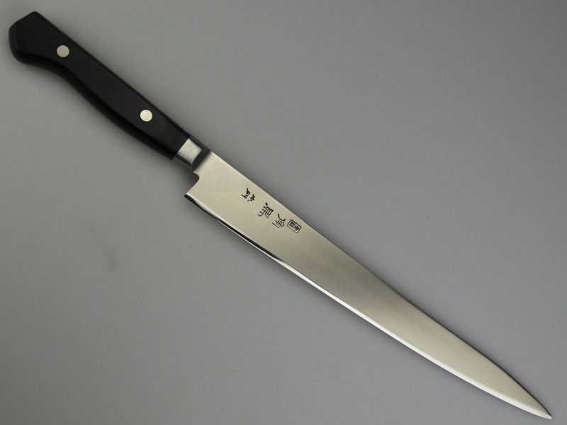 Нож кухонный филейный Shimomura, сталь DSR1K6, рукоять pakka wood от Ножиков