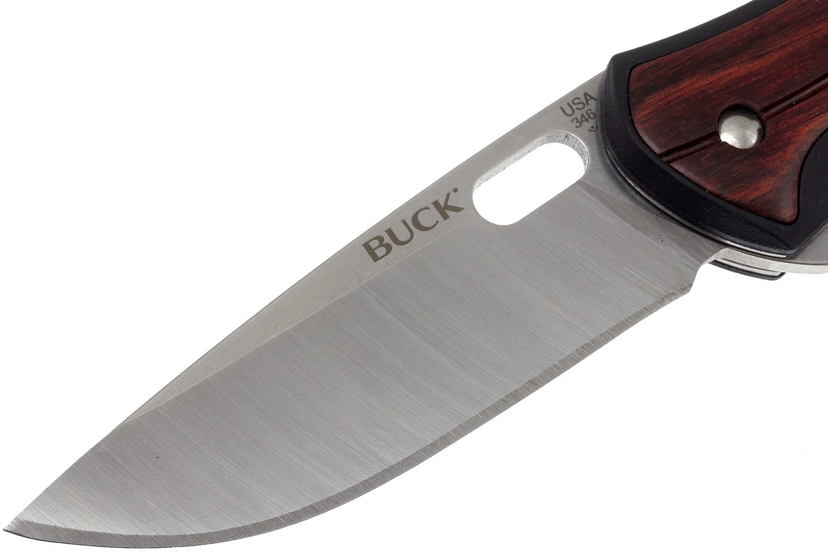 Нож складной Vantage™ Avid Large - BUCK 0346RWS, сталь 420HC, рукоять пластик под дерево - фото 4