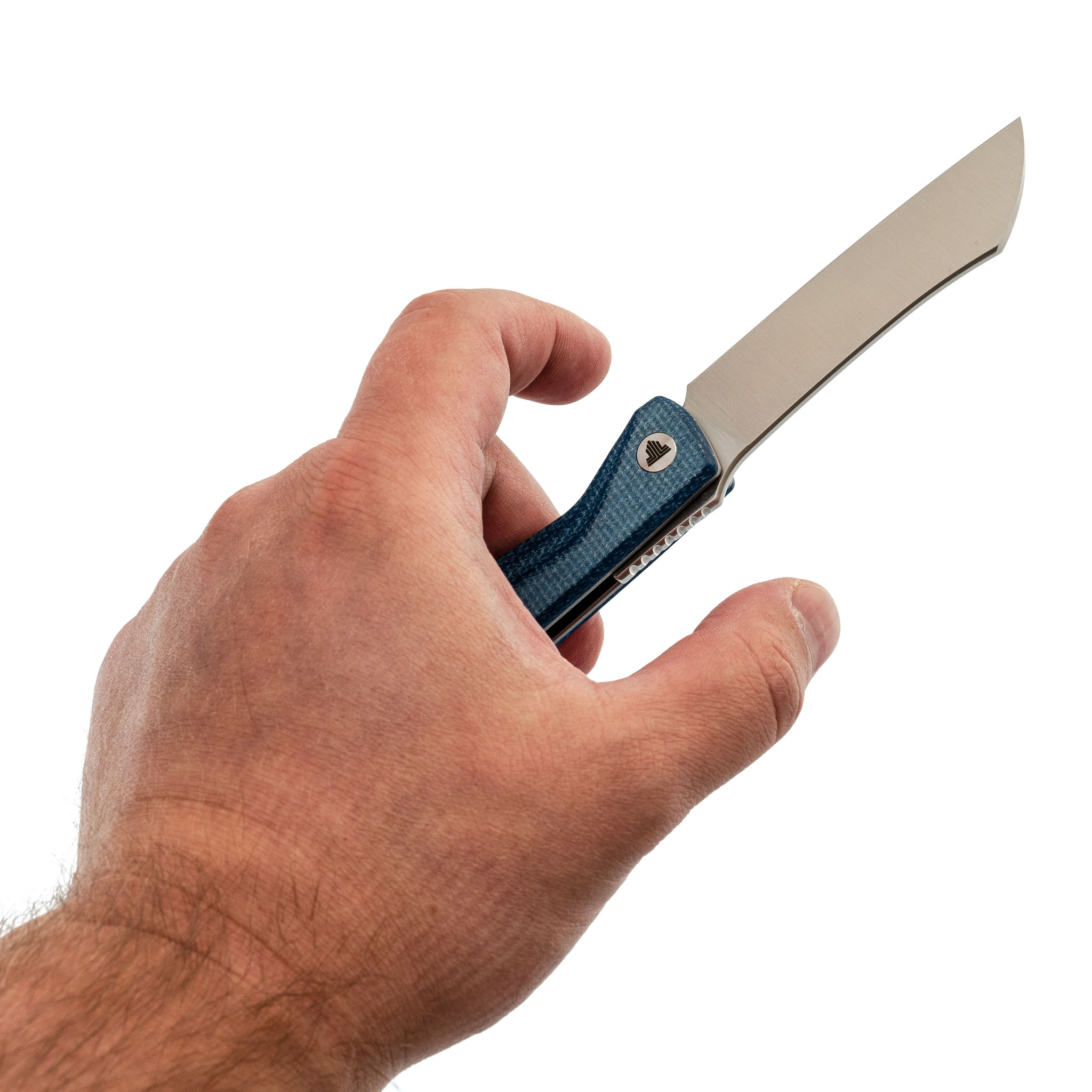 Складной нож Trivisa Norma-04L, сталь 14C28N, рукоять микарта - фото 8