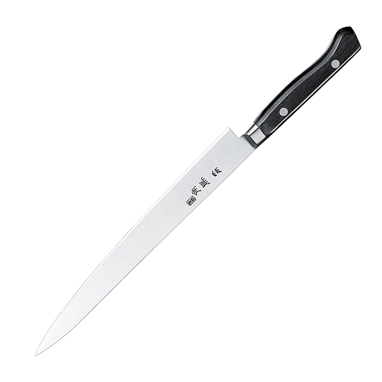 Нож кухонный филейный Shimomura, сталь DSR1K6, рукоять pakka wood