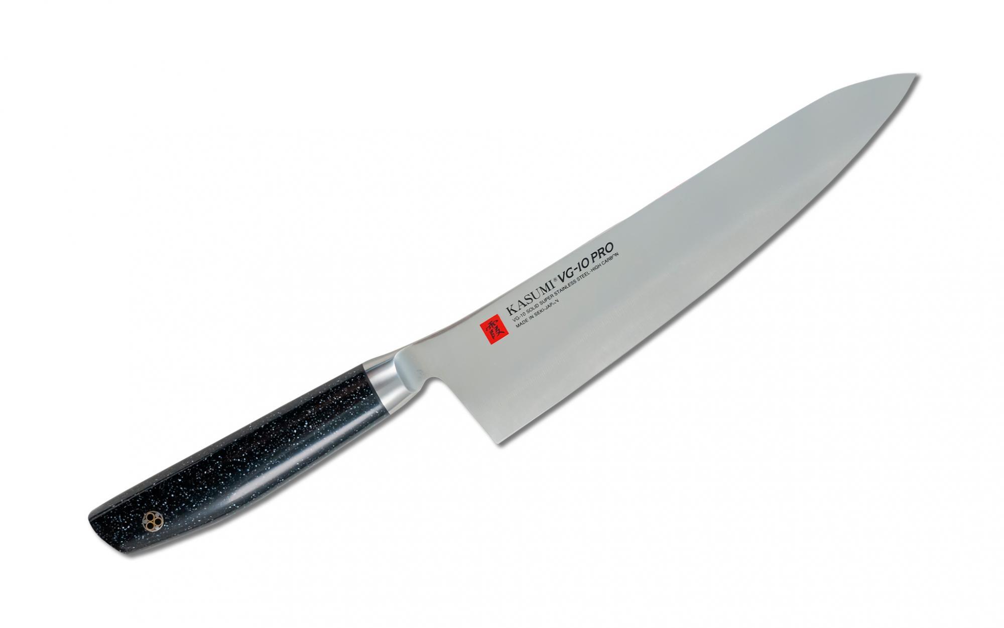 Кухонный нож Шеф, сталь VG-10, искусственный мрамор