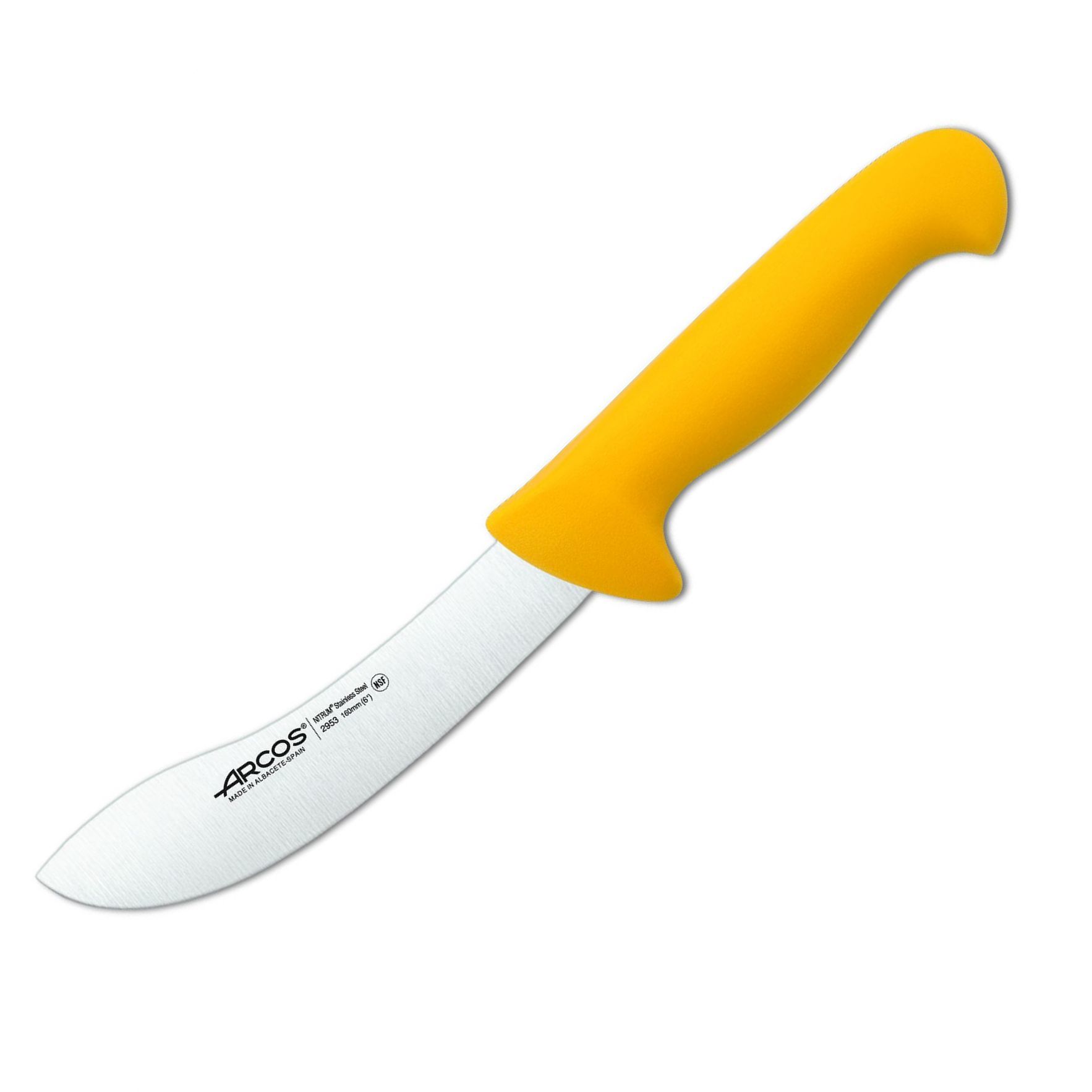 Нож для разделки 2900 2953, 160 мм, желтый