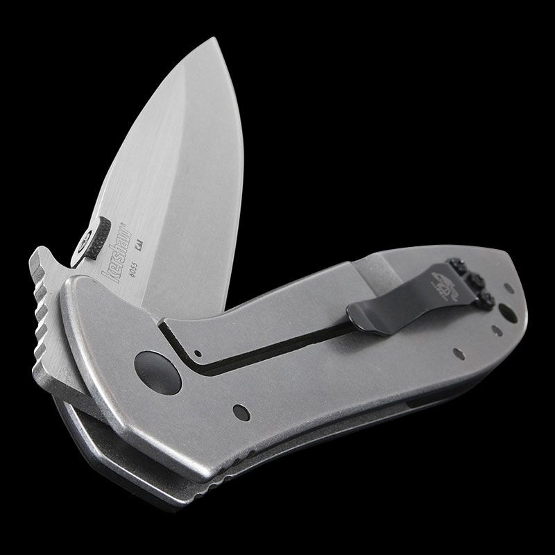 фото Складной нож kershaw emerson cqc-4kxl k6055, сталь 8cr14mov, рукоять сталь/g-10