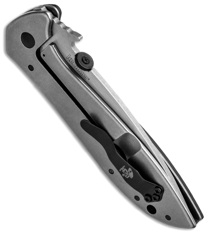 Складной нож Kershaw Emerson CQC-4KXL K6055, сталь 8Cr14MoV, рукоять сталь/G-10 - фото 6