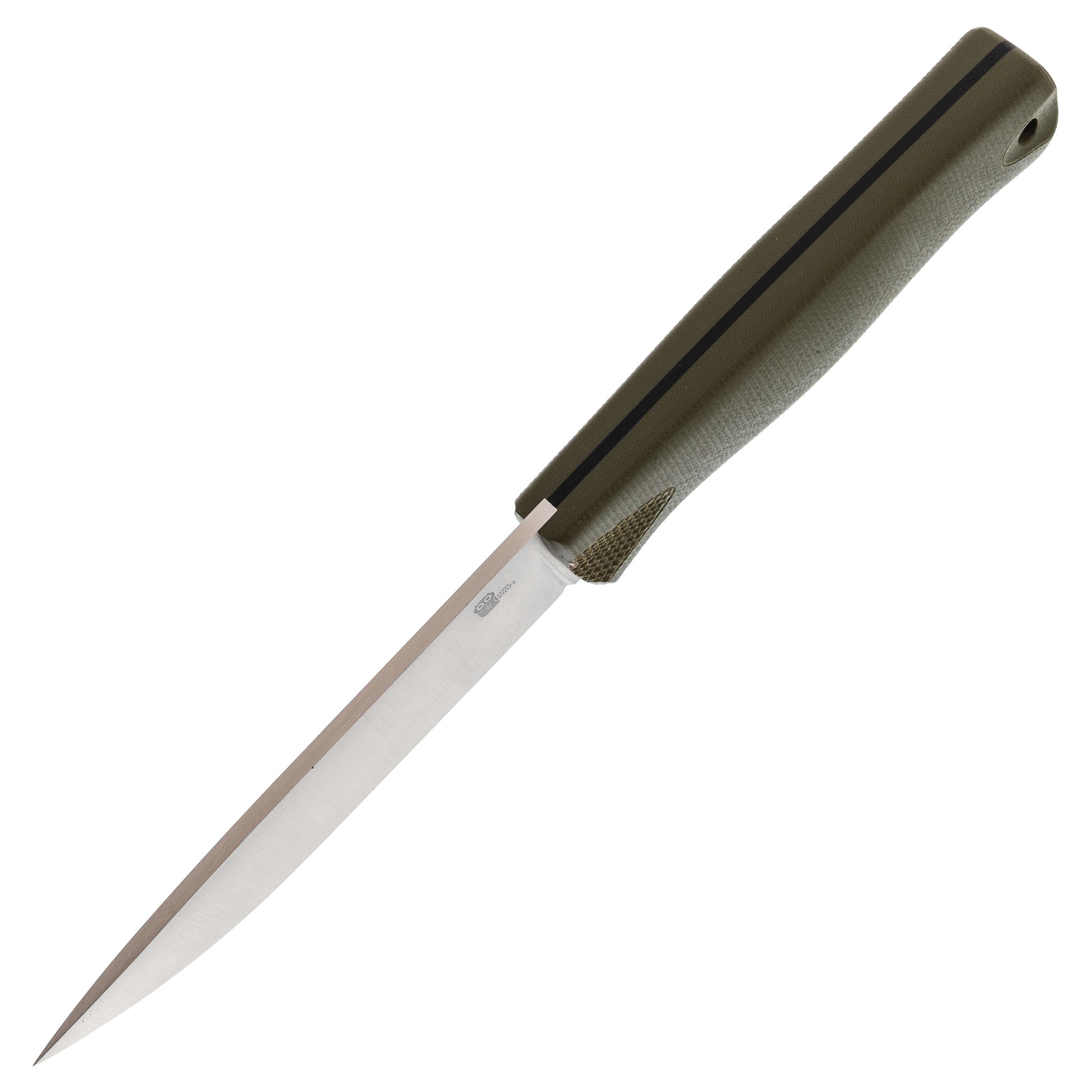 Нож цельнометаллический BARN, сталь M390, черная G10 - фото 2