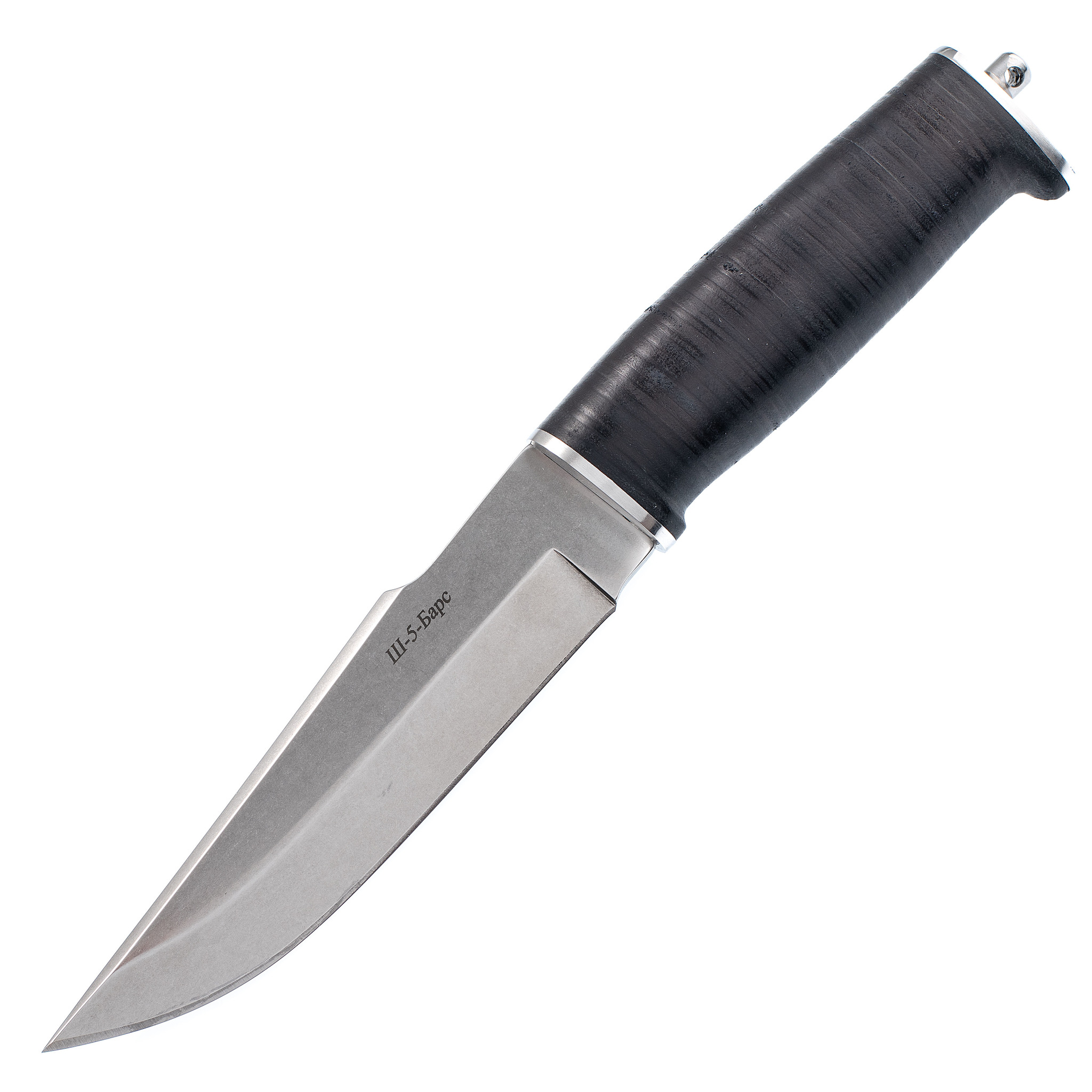 Нож Ш-5 Барс, сталь AUS-8, рукоять кожа, Кизляр от Ножиков