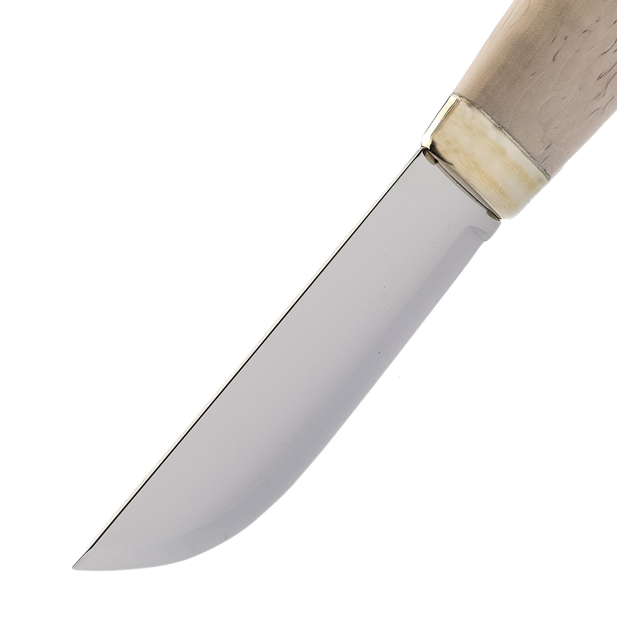 Нож финский Marttiini Winter Night Annual Knife 2020, сталь 440С, рукоять карельская береза - фото 4