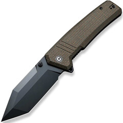 Фото Складной нож Bhaltair CIVIVI, сталь 14C28N, рукоять Green Burlap Micarta