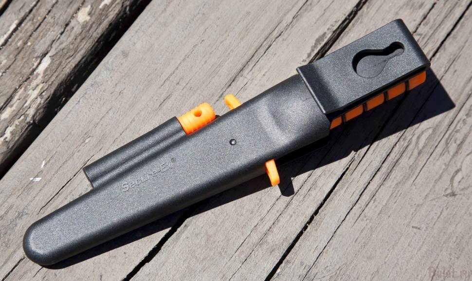 фото Нож для выживания cold steel survival edge (orange) 80ph, сталь 4116, рукоять полипропилен