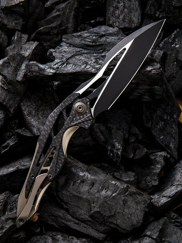 Складной нож WE Knife Arrakis Black + НОЖ CIVIVI В ПОДАРОК от Ножиков