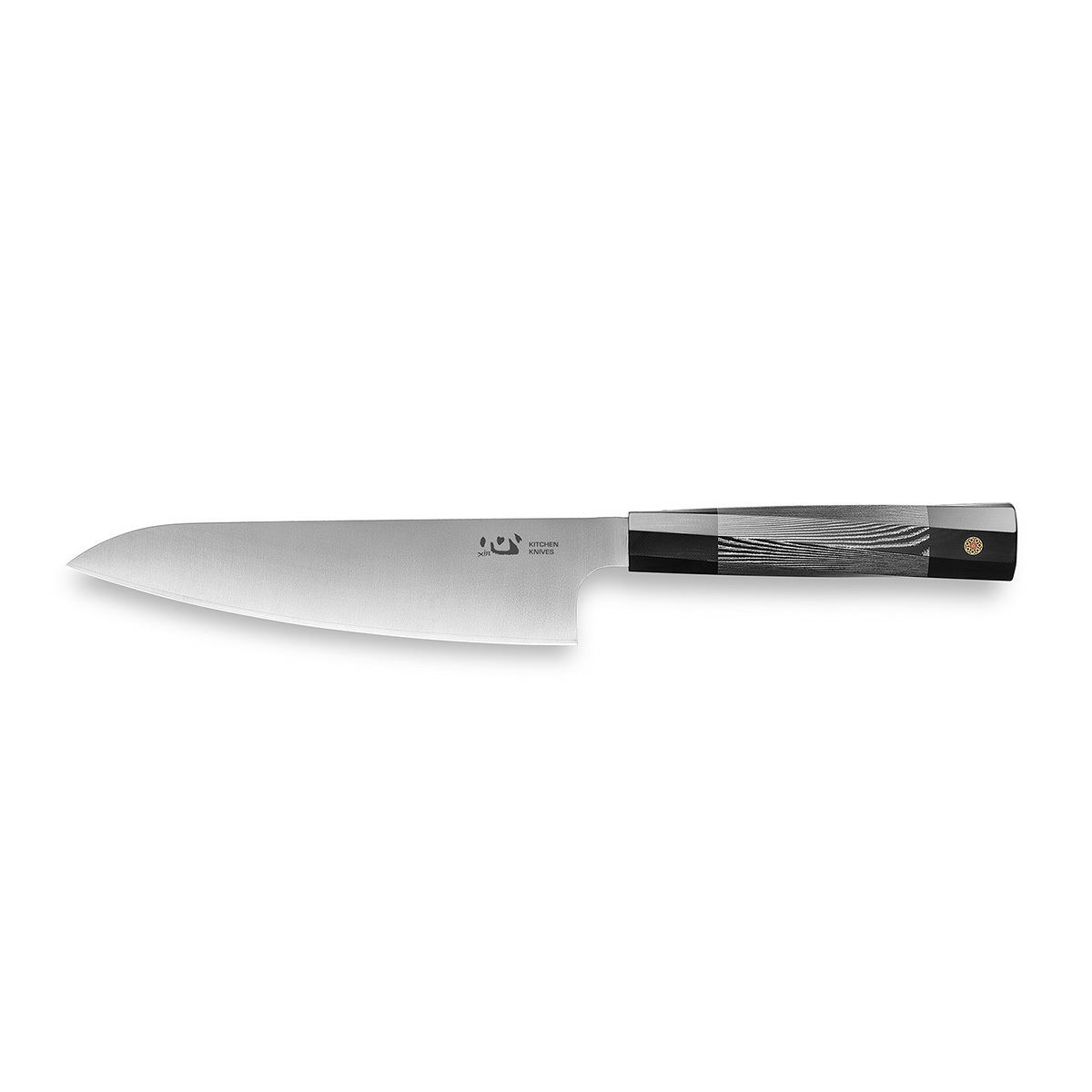 Нож кухонный Xin Cutlery Utility knife XC103 175мм, сталь 304Cu, рукоять G10, белый/черный