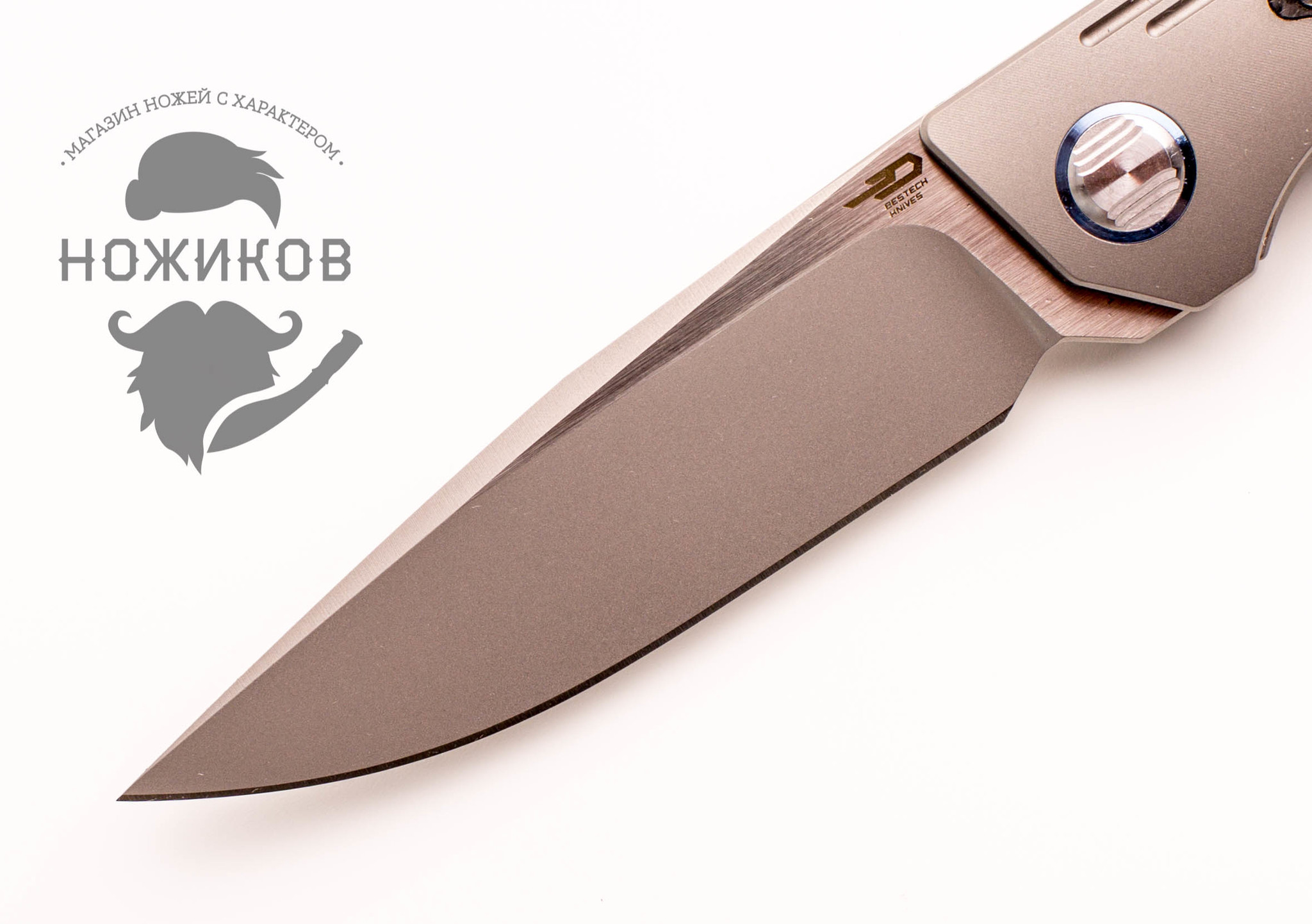 Складной нож Bestech SHINKANSEN BT1803A, сталь CPM-S35VN, рукоять титан от Ножиков
