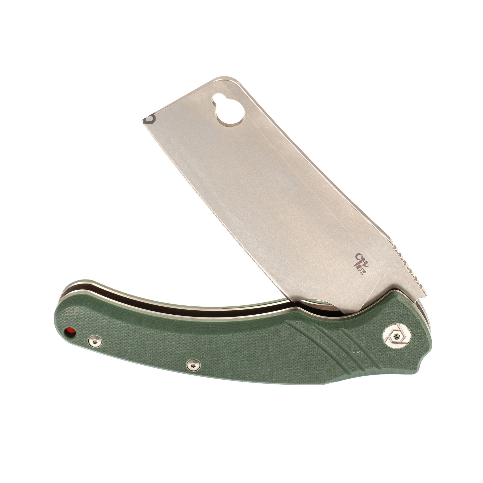 Складной нож CH3531 сталь D2, зеленый - фото 9