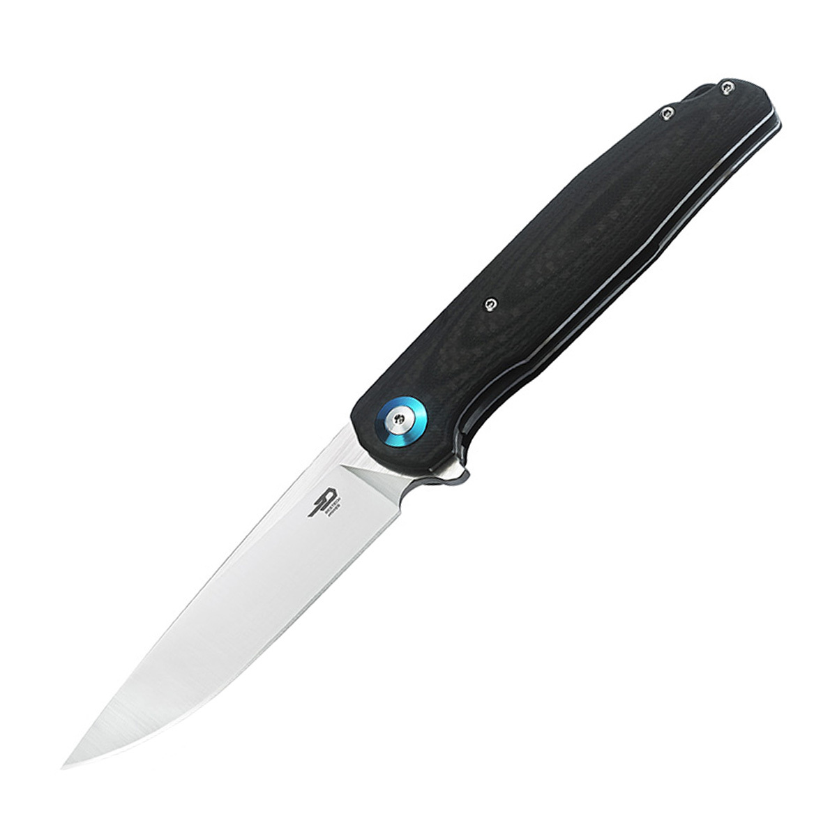 Складной нож Bestech Knives ASCOT, D2, Черно-серый карбон