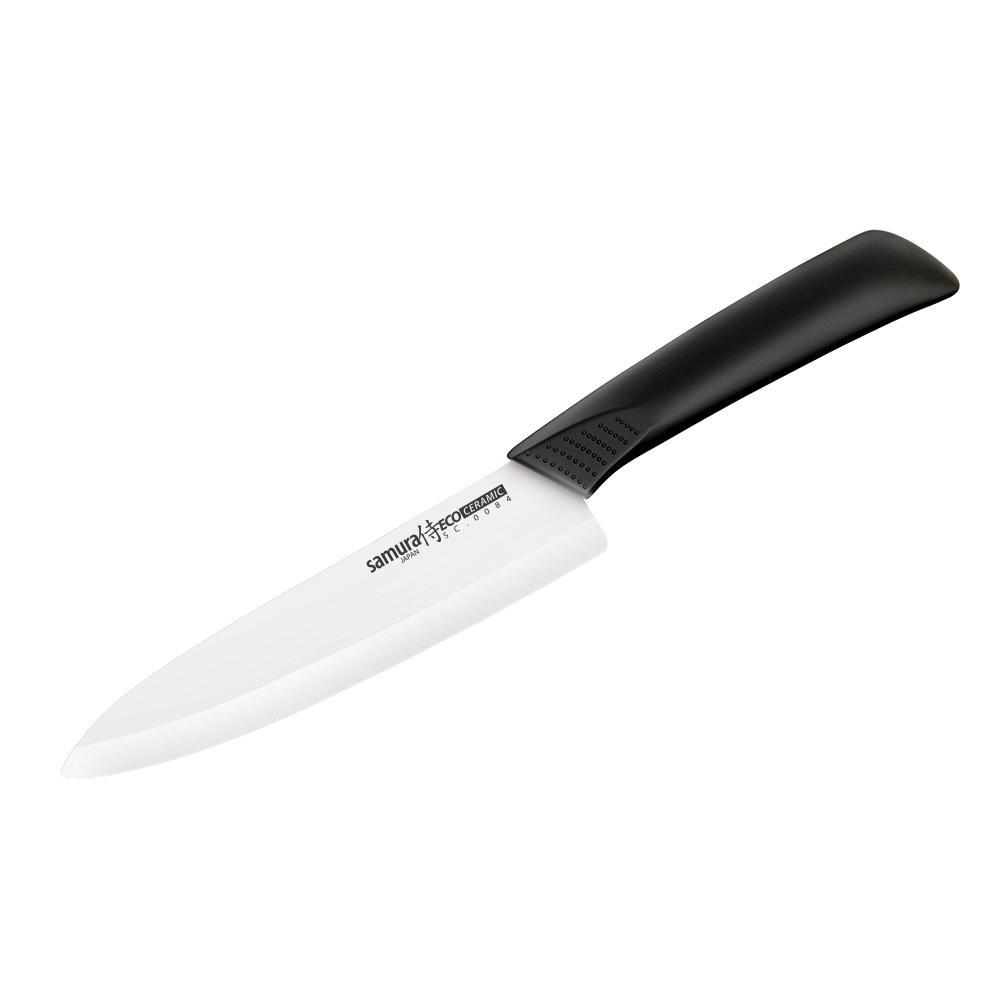 Нож кухонный Samura Eco Шеф 175 мм, белый