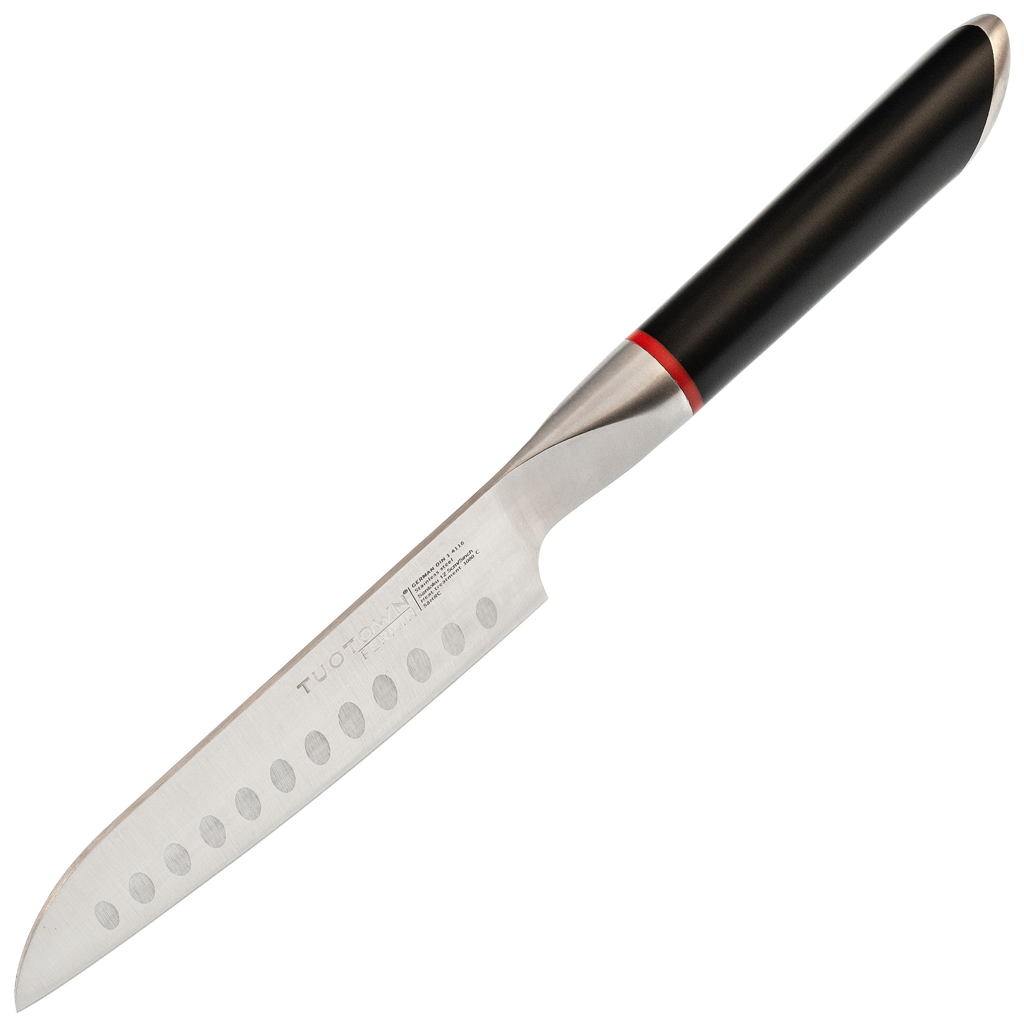 Кухонный нож Сантоку малый Tuotown, 120 мм - фото 2