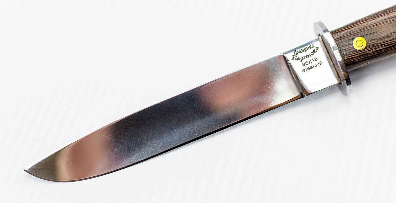 Нож Окопник-2 95Х18, венге - фото 2