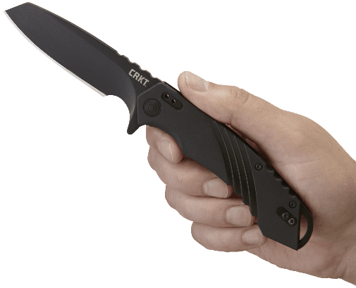 фото Складной нож crkt 1062 directive™ tanto, сталь 8cr14mov black oxide finish, рукоять термопластик grn