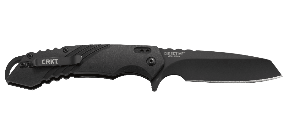 Складной нож CRKT 1062 Directive™ Tanto, сталь 8Cr14MoV Black Oxide Finish, рукоять термопластик GRN - фото 6