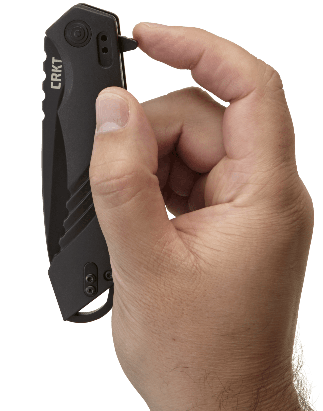 Складной нож CRKT 1062 Directive™ Tanto, сталь 8Cr14MoV Black Oxide Finish, рукоять термопластик GRN - фото 5