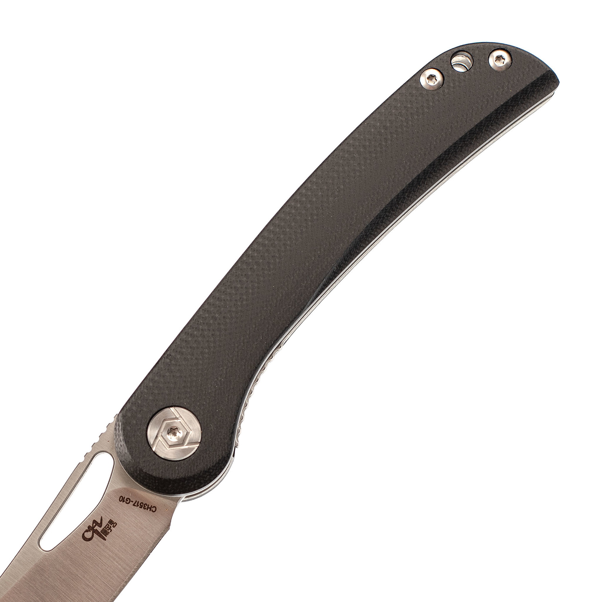 Складной нож CH3517 сталь D2, черный - фото 3
