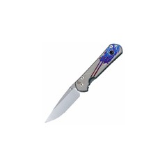 Фото Нож складной Chris Reeve Large Sebenza 21 Ametyst Cabochon L21UN E Amethyst SS14, сталь CPM-S35VN, рукоять титан