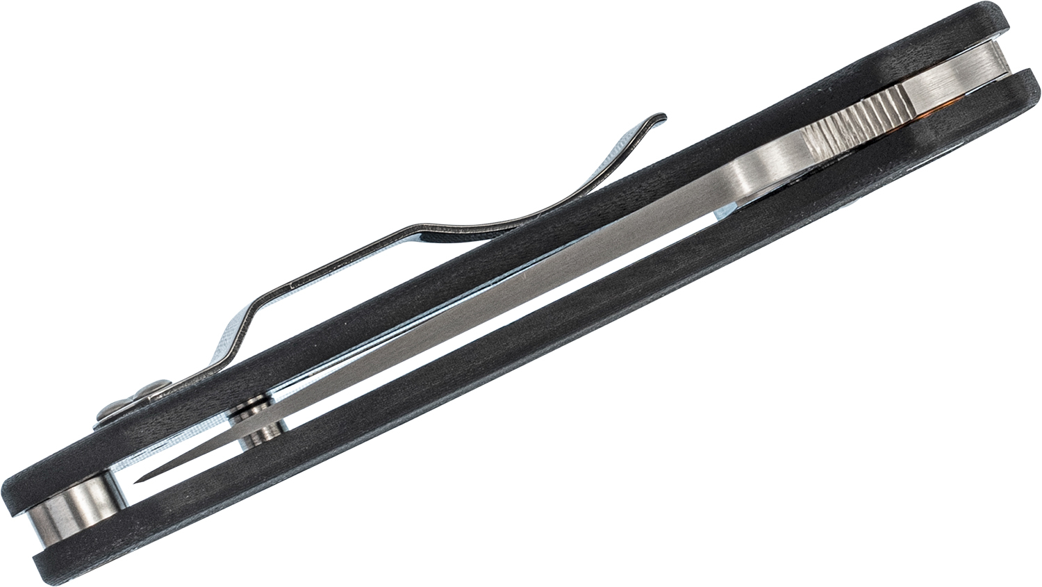 Нож складной Para 3 - Spyderco 223GS, сталь Crucible CPM® S30V™ Satin Serrated, рукоять стеклотекстолит G10, чёрный - фото 5