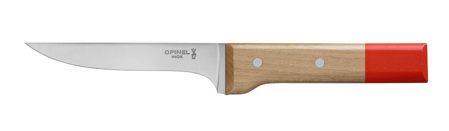 фото Нож разделочный для мяса и курицы parallele pop opinel №122, рукоять бук, нержавеющая сталь