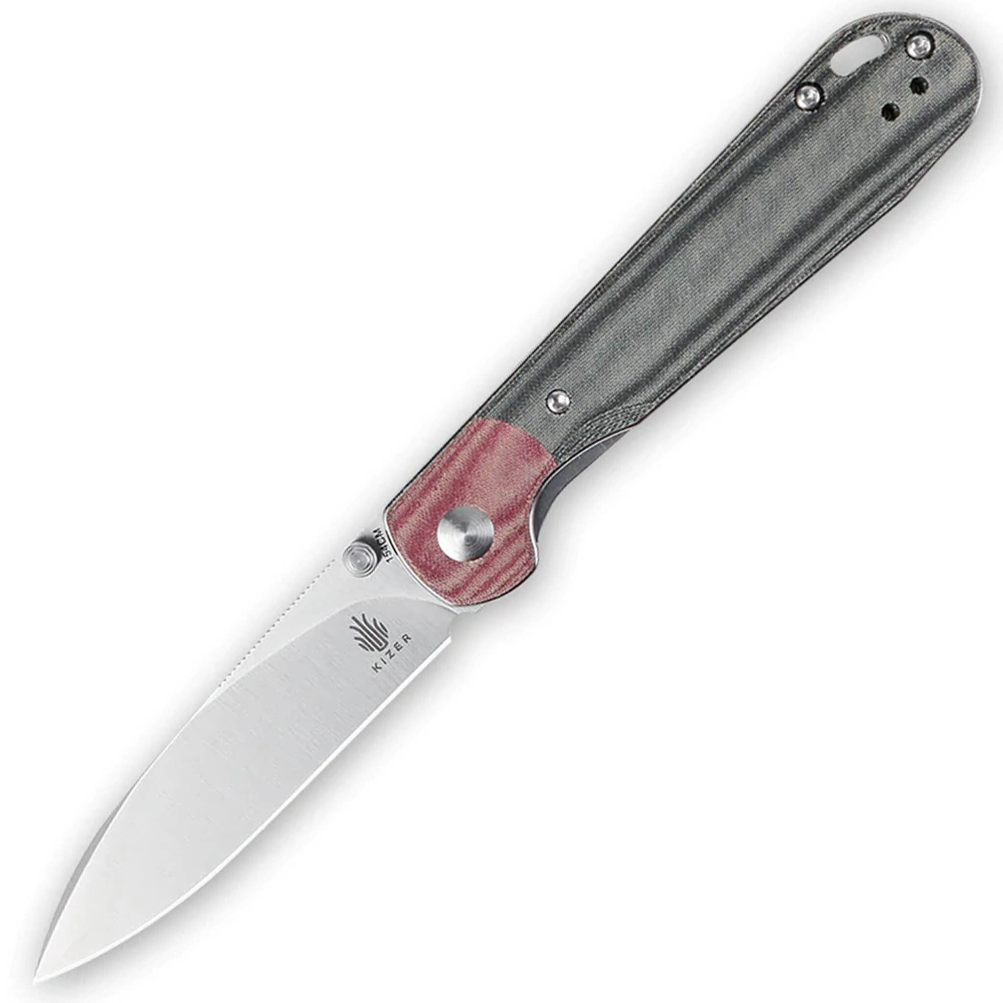 Складной нож Kizer PPY, сталь 154CM, рукоять микарта - фото 1