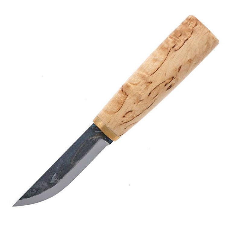 Нож финский Marttiini Carving Arctic, сталь X75Cr1, рукоять карельская береза