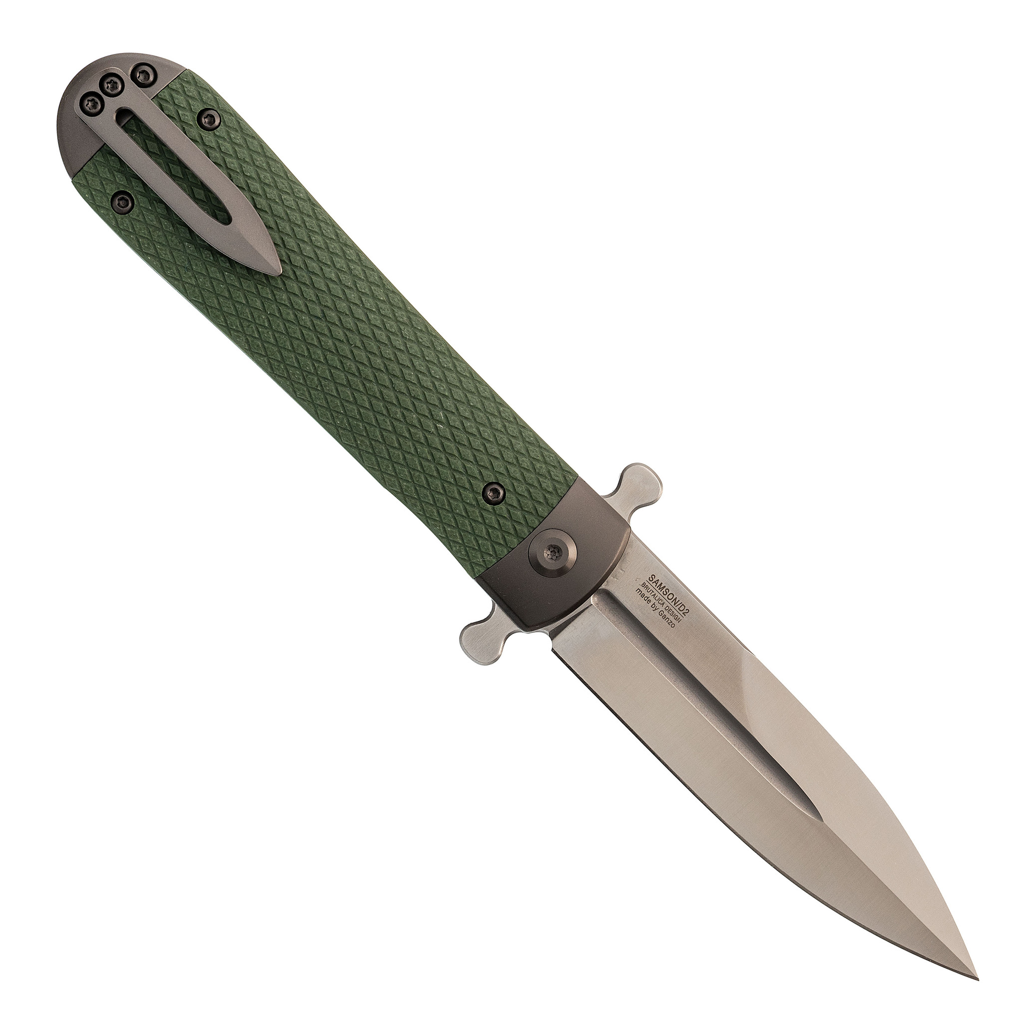 фото Нож складной adimanti samson by ganzo (brutalica design), зеленый