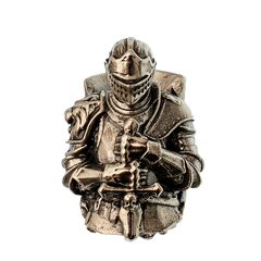 Фото Бусина для темляка Рыцарь Dark Souls, мельхиор
