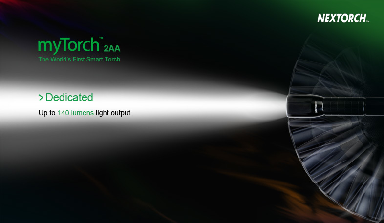 Фонарь светодиодный NexTorch myTorch 2AA Smart LED (NT-MT2AA) от Ножиков