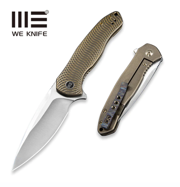 Складной нож WE Knife Kitefin Bronze, CPM S35VN - фото 1