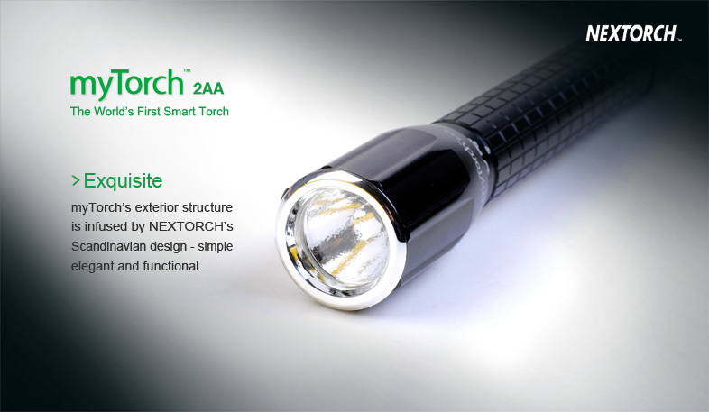 Фонарь светодиодный NexTorch myTorch 2AA Smart LED (NT-MT2AA) от Ножиков