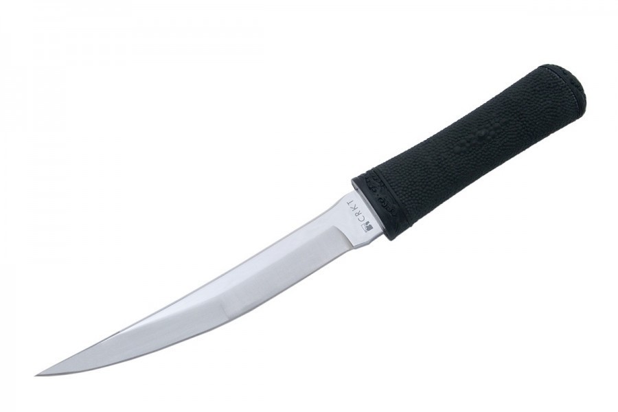 Нож с фиксированным клинком CRKT Hissatsu 2907, сталь 440A, рукоять пластик/резина - фото 2