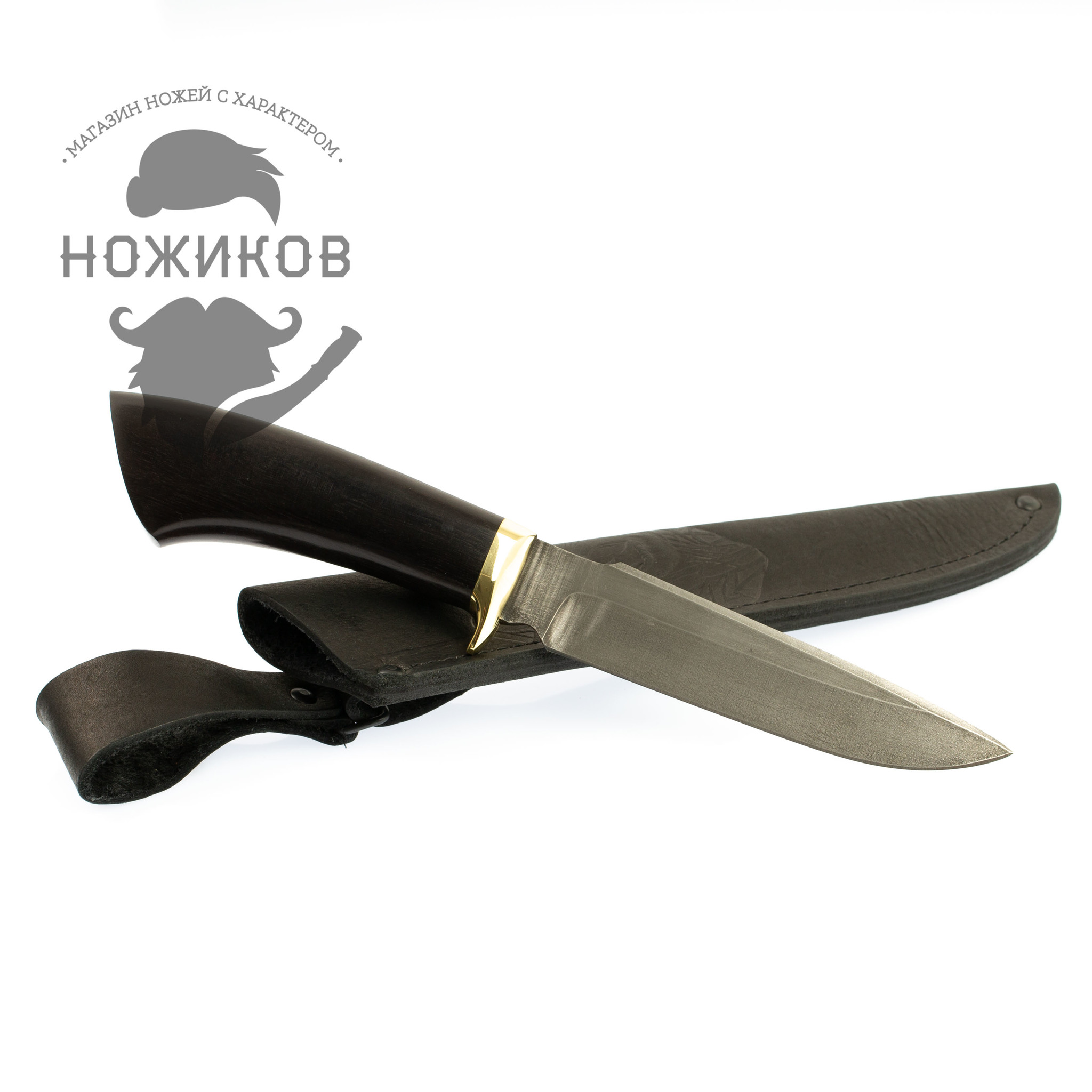 Нож Охотник-2, сталь ХВ5, граб от Ножиков