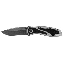 Фото Полуавтоматический складной нож Kershaw Blur, сталь Sandvik 14C28N, рукоять алюминий, серый